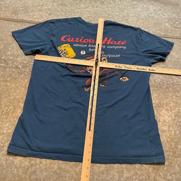 Device Brewing Company Curious Haze Beer Shrit Mens Large Sacramento California - Picture 7 of 9